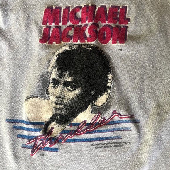 RARE Vintage 1984 Thriller Michael Jackson Tank - Picture 6 of 7